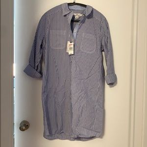 Vineyard Vines Striped Shirt Dress